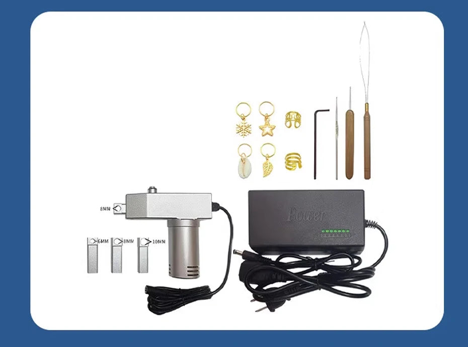 Portable Automatic Braiding Machine Electric Hair Tools Fast Braiding Machine For DIY Hair Styling Dreadlocks Braiding