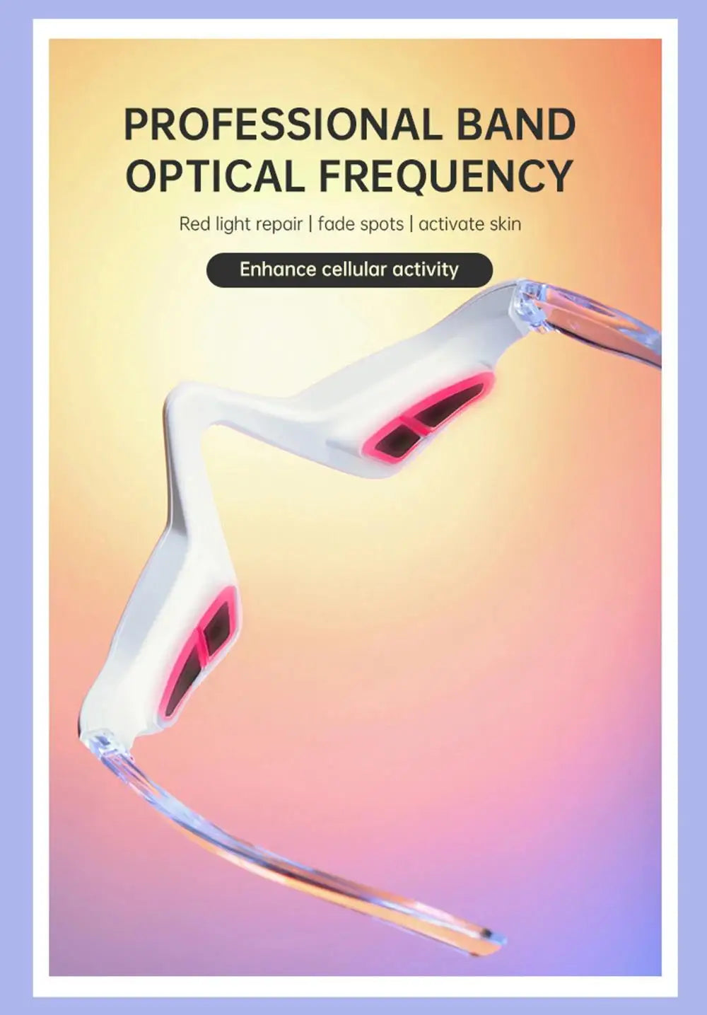 EMS Red Light Therapy Anti-Aging Eye Massager Eyes Fatigue Relief Relaxation Relieve Dark Circles Hot Compress Eye Care Massage