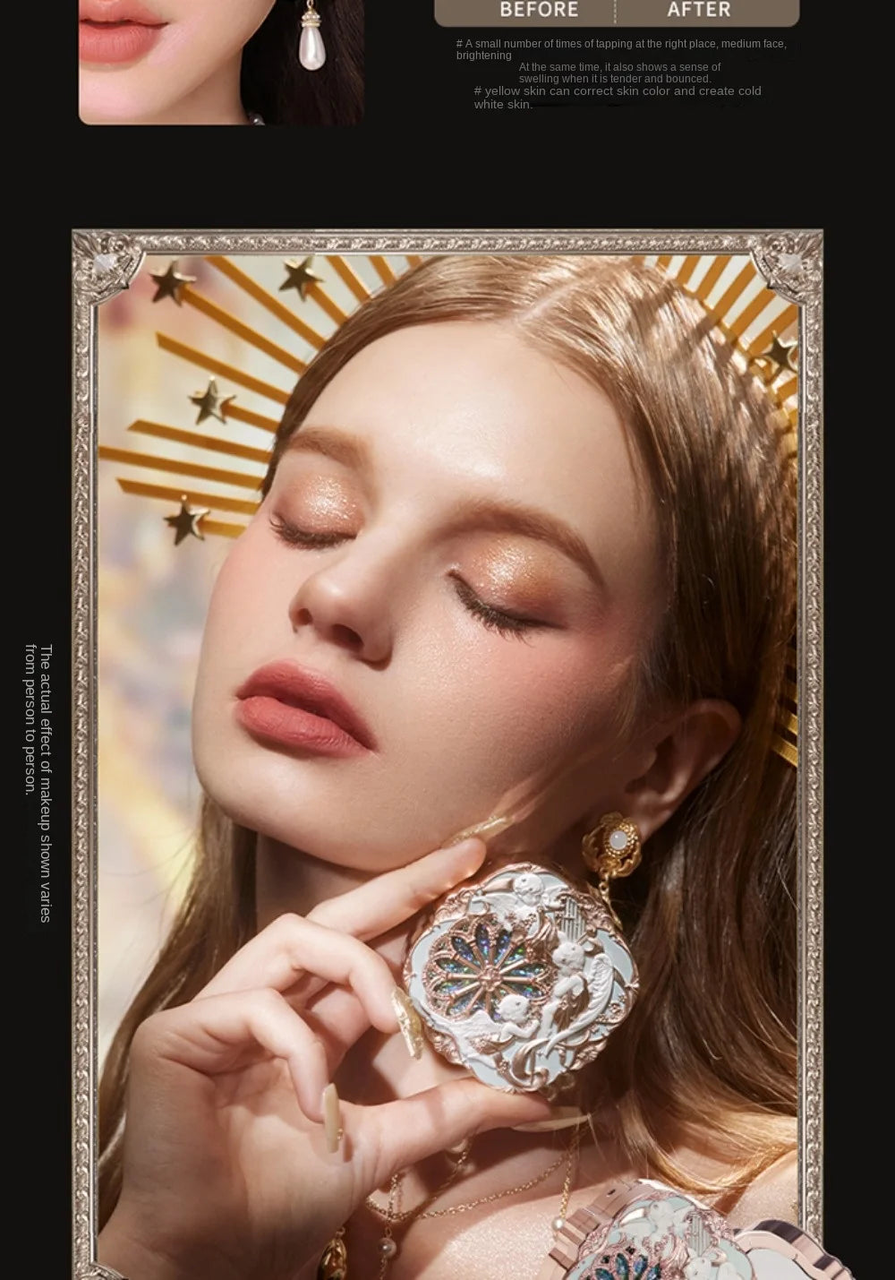 Flower Knows Little Angel Blushes Cream Smooth Long-lasting All-Day Face Enhancing Makeup Korean Blush Cream For Cheek