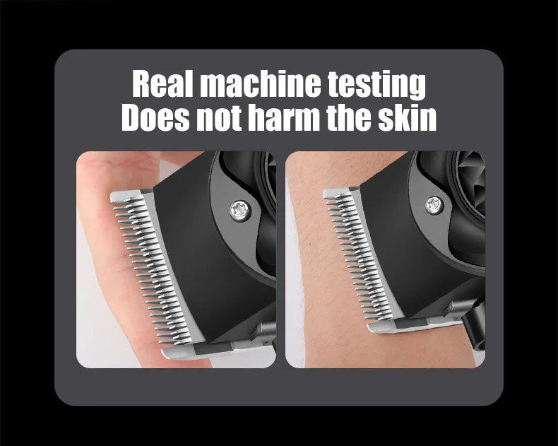 Powerful Electric Hair Clippers for men HIENA hair Trimmer Professional barber hair cutting machine Cordless Wet And Dry haircut