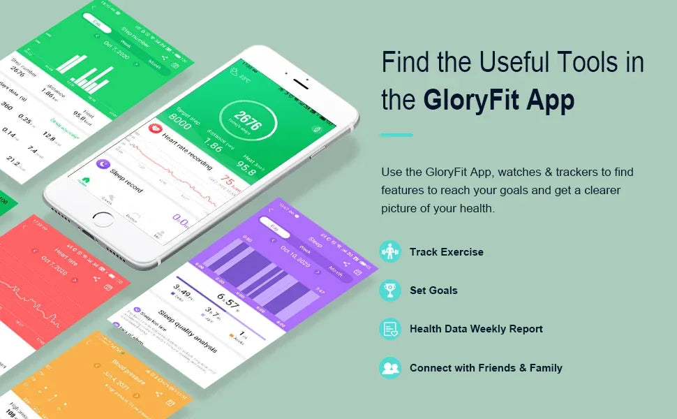 Jxrev Smart Watch, Fitness Tracker Watch for Men Women, 1.69'' Touch Smartwatch Fitness Watch with Ultra Thin Watch. - Wear444