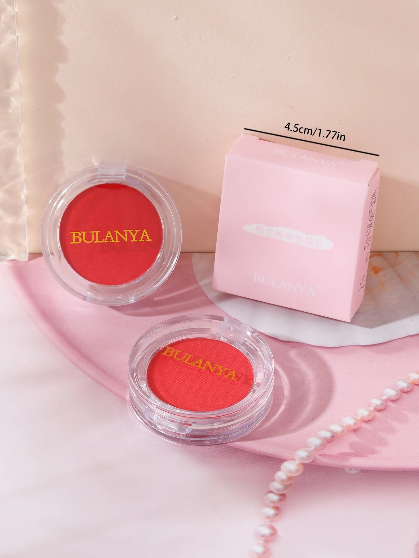 Soft Mist Blush High-gloss Contouring Cream Orange Female Peach Fragrance Powder Cheeks Purple Blue Matte Brightening