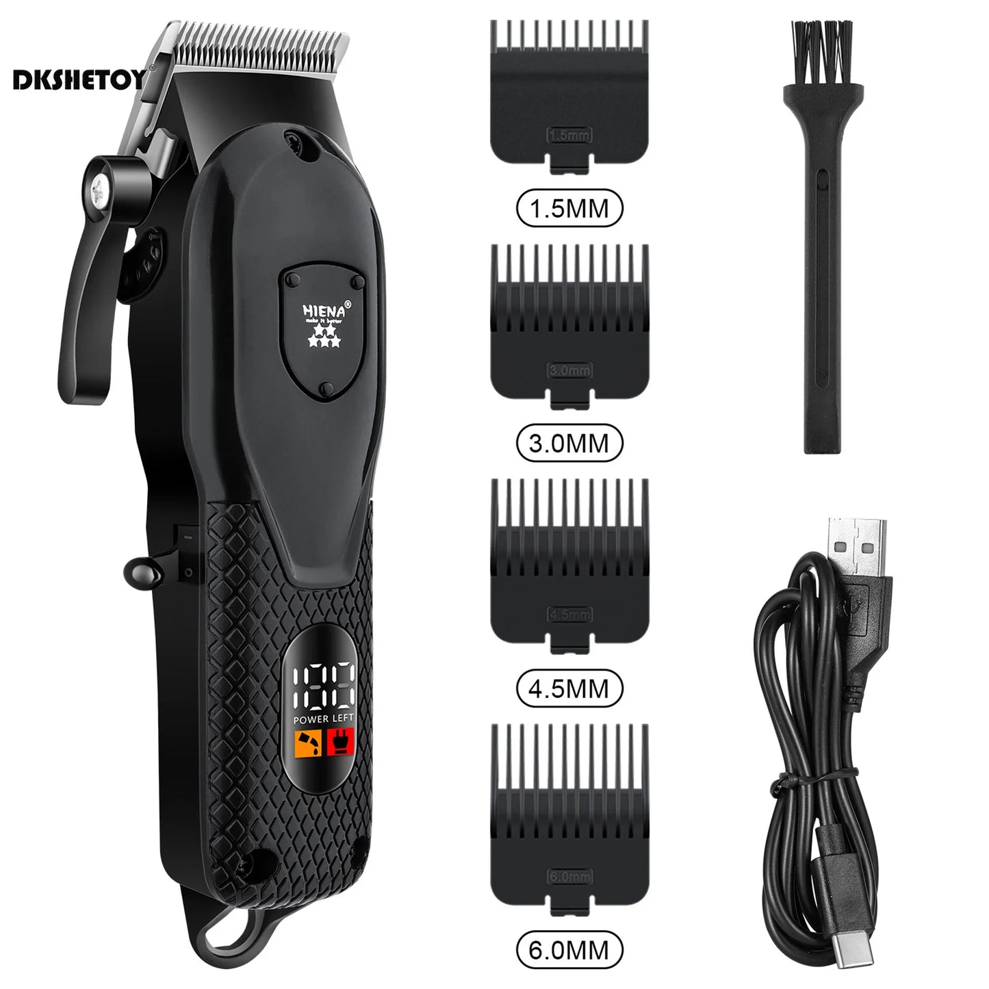 Professional hair cutting machine Electric Hair Trimmer set for men usb Rechargeable Barber hair clippers Wet And Dry haircut