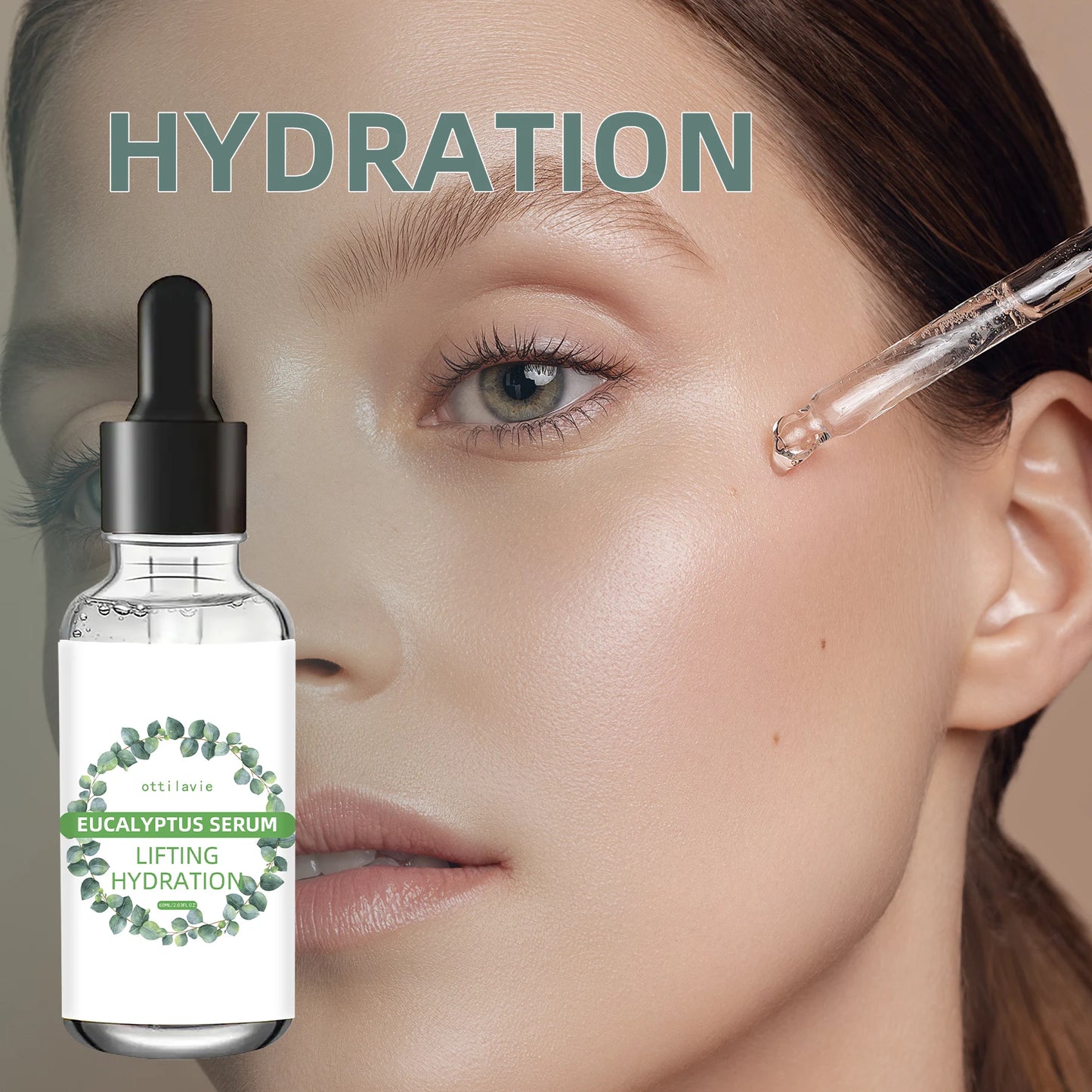 EUCALYPTUS SERUM-Hydrating, lifting, and nourishing all day long, suitable for all skin types