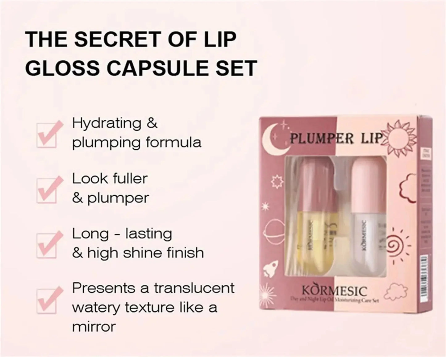 Instant Lip Plumping Essential Oil Nourishing Antiwrinkle Moisturising Sexy Lip Care Ultimate Plumping Lip Gloss Serum Cosmetics