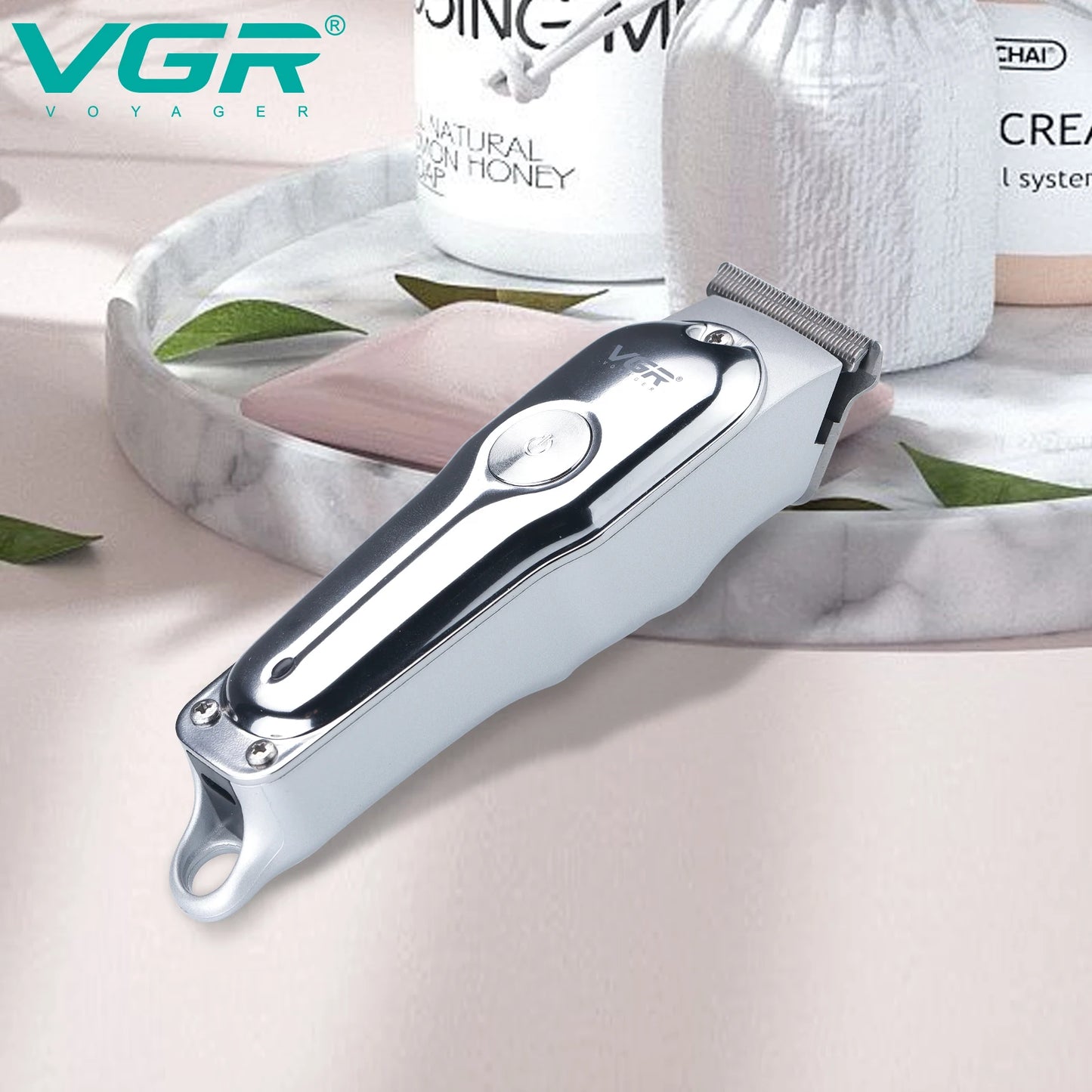 VGR Hair Cutting Machine Cordless Hair Trimmer Professional Hair Clipper Electric Haircut Machine T-Blade Clipper for Men V-071
