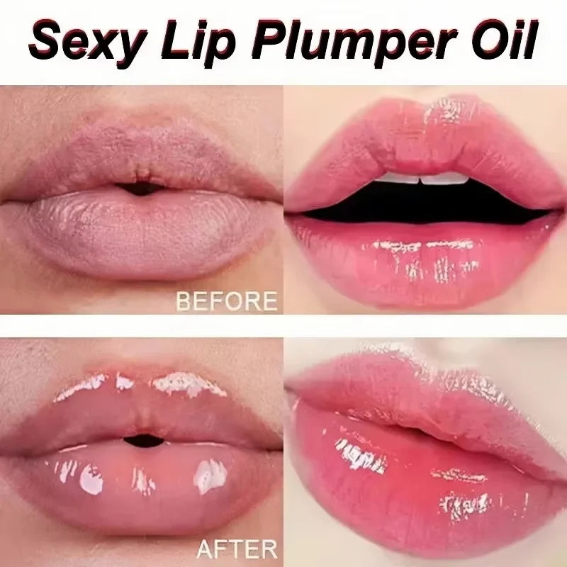 Instant Lip Plumping Essential Oil Antiwrinkle Nourishing  Moisturising Sexy Lip Care Ultimate Plumping Lip Gloss Serum Cosmetic