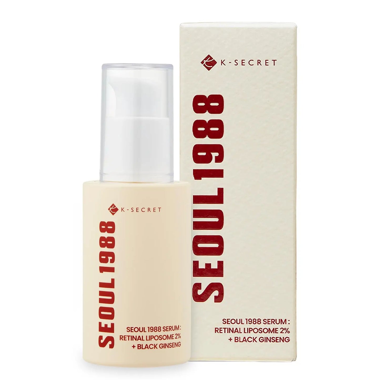KSECRET SEOUL 1988 Skincare, Foaming Cleanser, Eye Cream, Brightening Essence, Anti-aging, Moisturizing, Improve Skin Elasticity