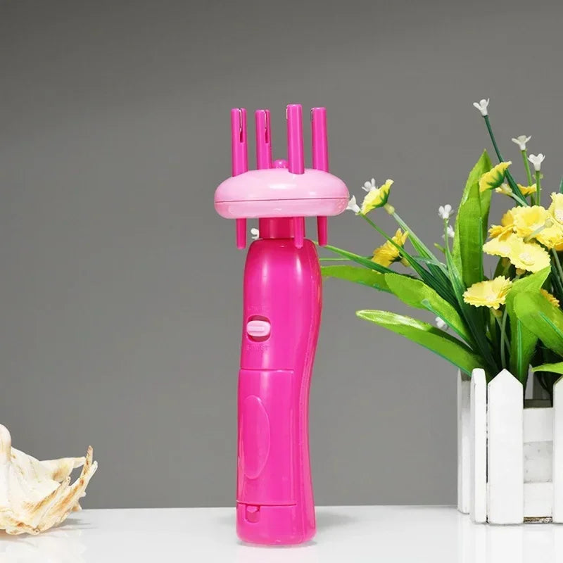 Professioanl Women Portable Electric Automatic DIY Hairstyle Tool Braid Machine Hair Weave Roller Twist Braider Device Kit