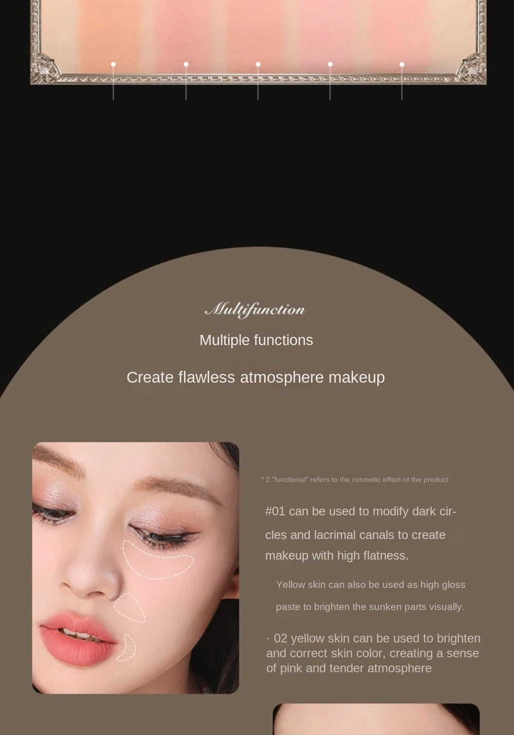 Flower Knows Little Angel Blushes Cream Smooth Long-lasting All-Day Face Enhancing Makeup Korean Blush Cream For Cheek