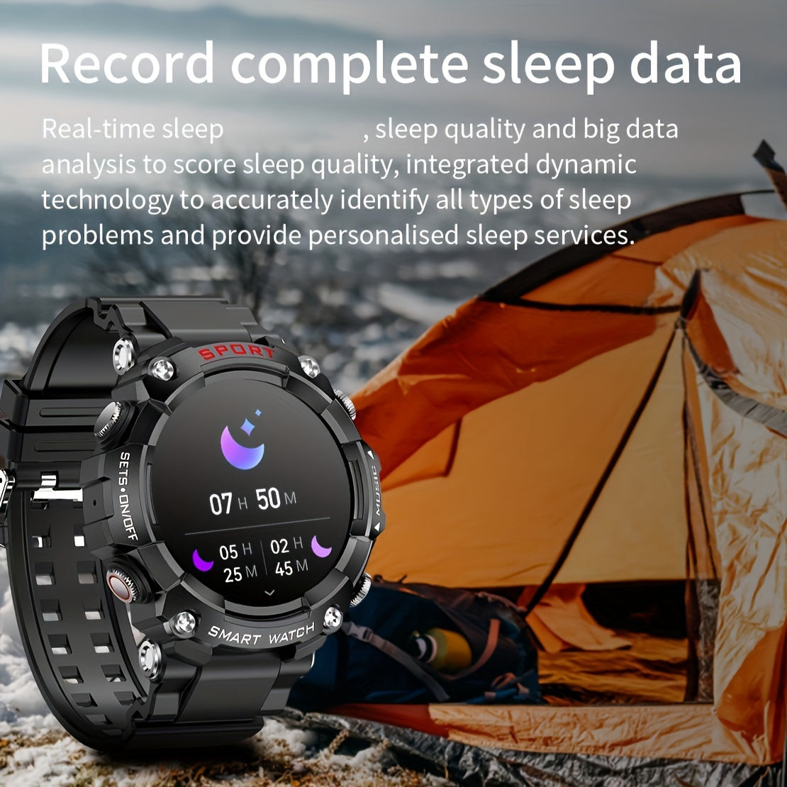 XAXRE Smart Watch With Built-In Earphones, In Ear Comfort In Ear Earphones, Long-Lasting And Painless, 1.52-Inch Screen Smart Watch, 400mAh Large Capacity Battery, Smart Watch Supporting Multiple Languages, Receiving Messages