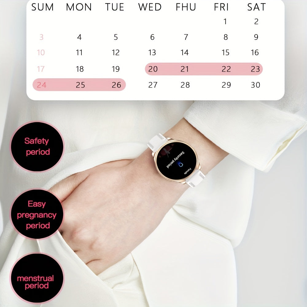 Newest Smart Watch With Earbuds (Wireless Call) For Women's Men's Best Gift, 1.27" HD Display, Multi Sports Modes, Sedentary Reminder, TWS Earphones Music, Weather Forecast, Sports Pedometer Watch For Android IOS