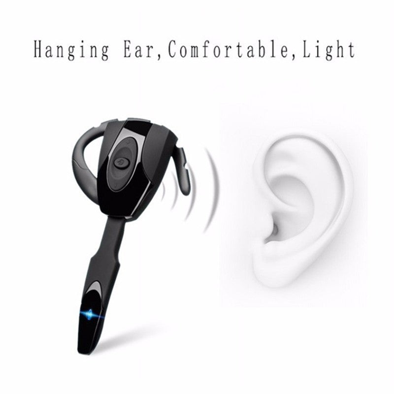 Rechargeable Wireless Earphones with Microphone - Perfect for Business, Sports, and Driving - Handsfree Headset