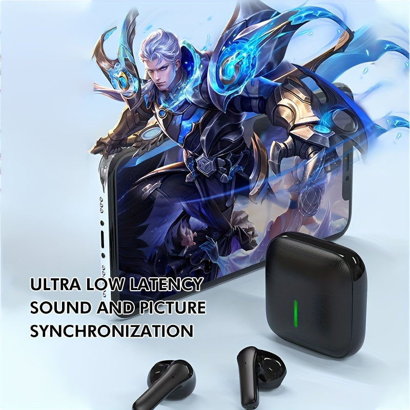 New Wireless Earphones Ultra-long Battery Life Waterproof Sports Game Mini Dual Stereo In-Ear Universal Earbuds