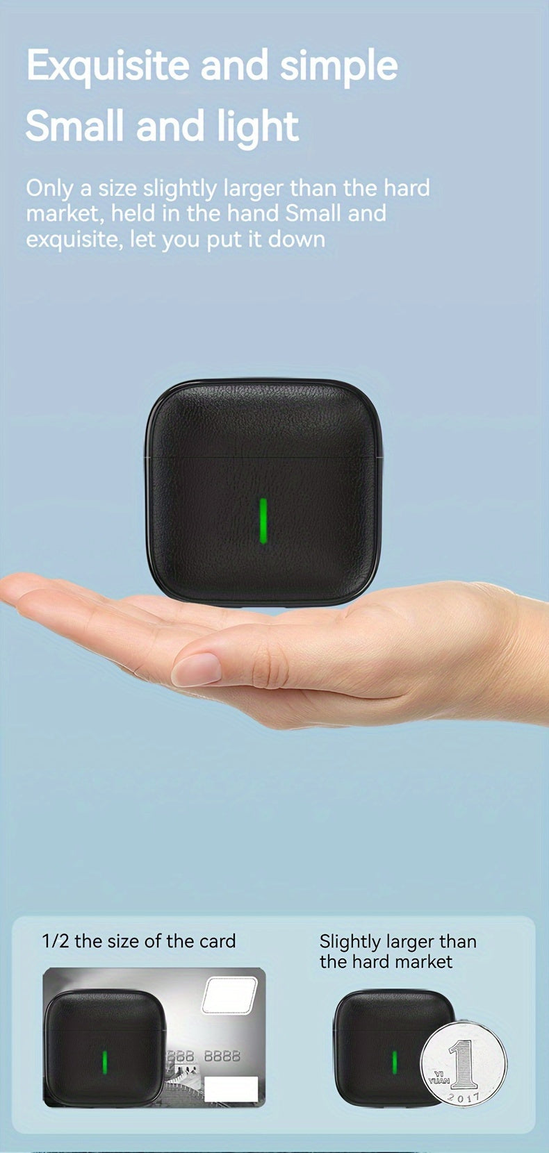 New Wireless Earphones Ultra-long Battery Life Waterproof Sports Game Mini Dual Stereo In-Ear Universal Earbuds