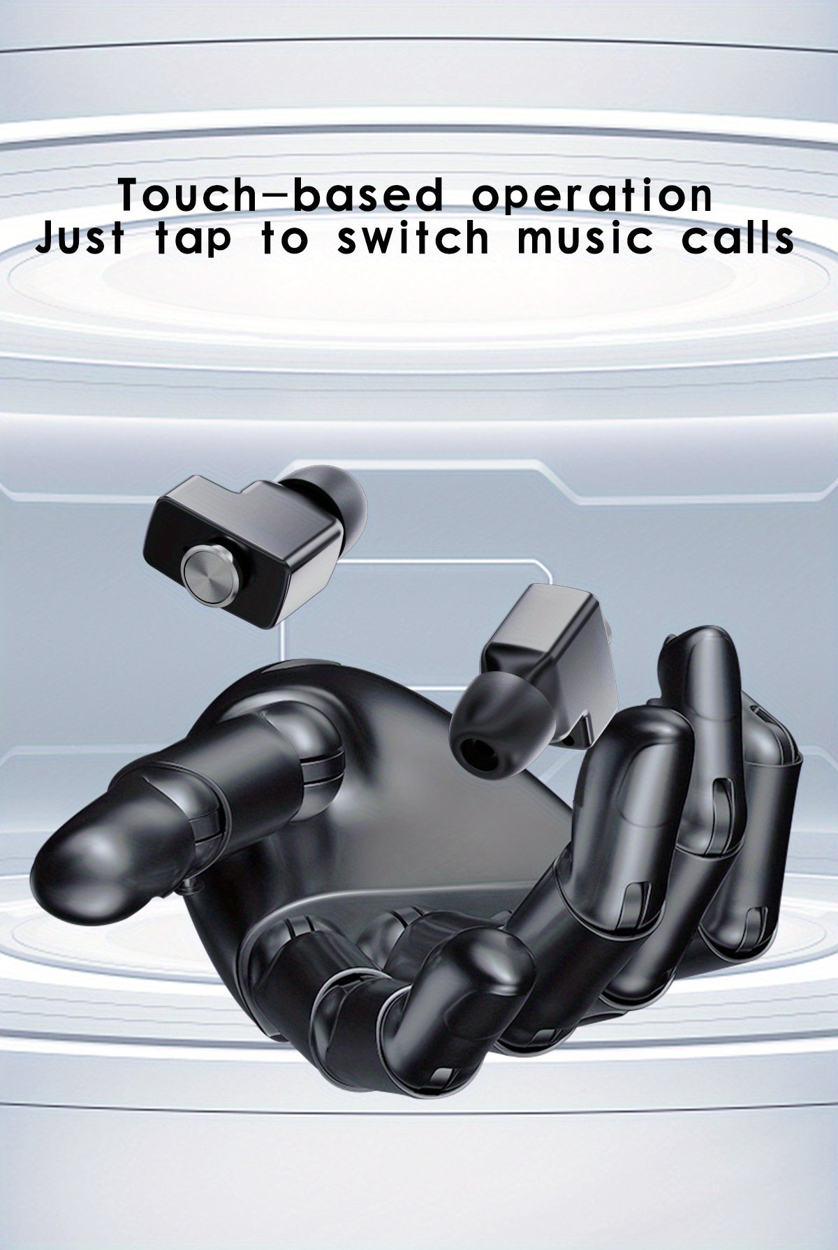 TWS Sports Smartwatch Watch And Earphones In One, Supports Custom Dials, NFC Unlocking, Local Music Storage, Health Monitoring, Message Notifications, Sleep Tracking