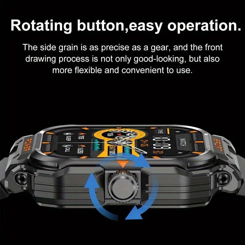 TWS Sports Smartwatch Watch And Earphones In One, Supports Custom Dials, NFC Unlocking, Local Music Storage, Health Monitoring, Message Notifications, Sleep Tracking