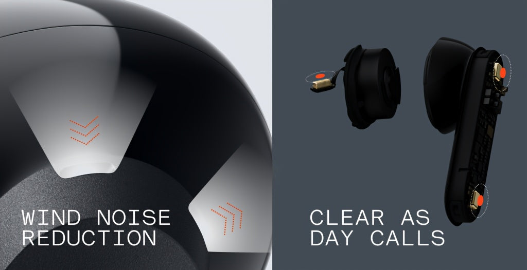 ProSound Buds Pro - Up to 39 Hours of Battery Life, 45 dB Advanced Noise Cancellation, Ultra Bass Technology, Custom Dynamic Bass, 5000 Hz Wide Band Noise Cancellation, 6 HD Mics for Crystal-Clear Calls, Wireless Earphones wi