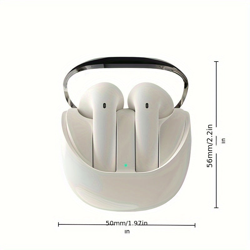 Wireless Earphones - Long-Lasting Battery Life, Painless Wearing, Ideal for Long-Distance Running and Sports, Waterproof, Sweatproof, Compatible with iPhone 15, 14, 13, 12, 11 Series, Perfect Gift Idea