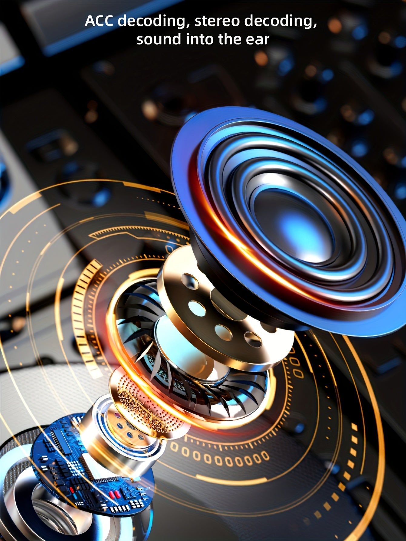 2025 Year New Wireless Earphones Headphones with LED Display Touch In-EarTWS Wireless Earbuds Sports Music Game Headset for IOS/Android