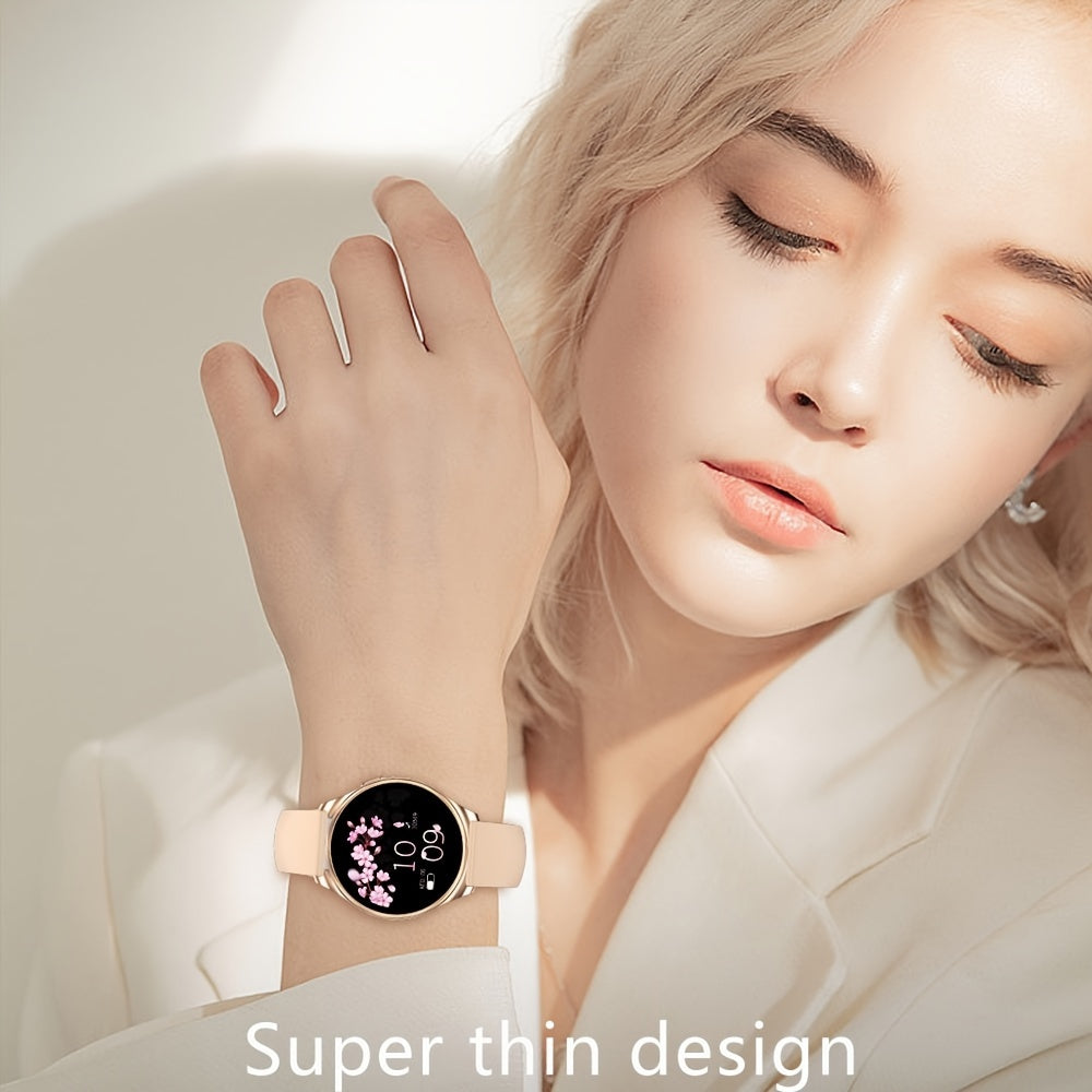 Newest Smart Watch With Earbuds (Wireless Call) For Women's Men's Best Gift, 1.27" HD Display, Multi Sports Modes, Sedentary Reminder, TWS Earphones Music, Weather Forecast, Sports Pedometer Watch For Android IOS