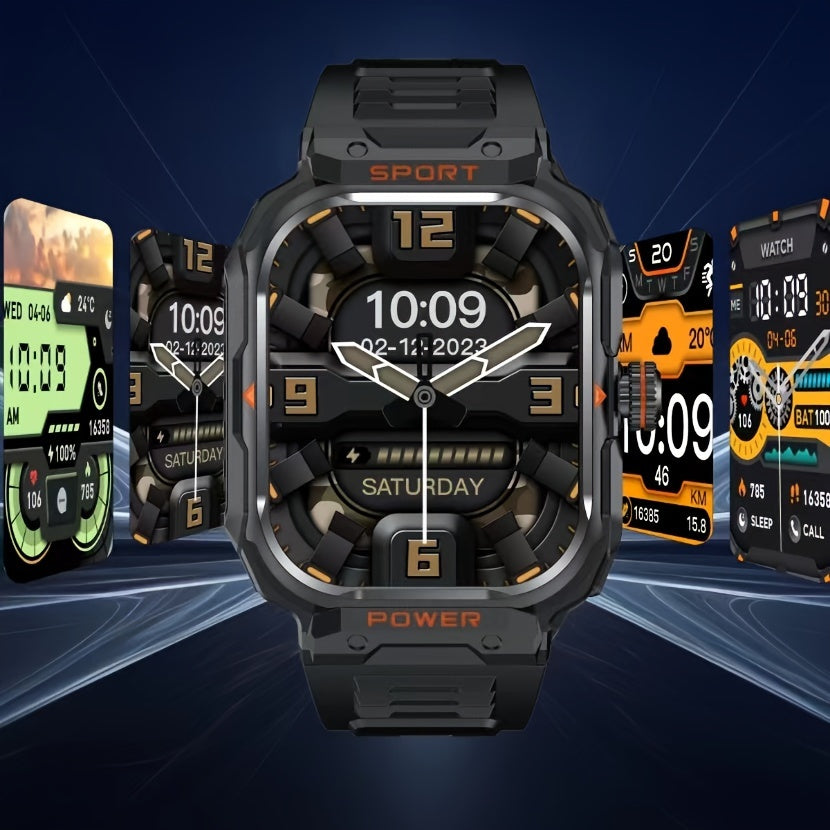 TWS Sports Smartwatch Watch And Earphones In One, Supports Custom Dials, NFC Unlocking, Local Music Storage, Health Monitoring, Message Notifications, Sleep Tracking