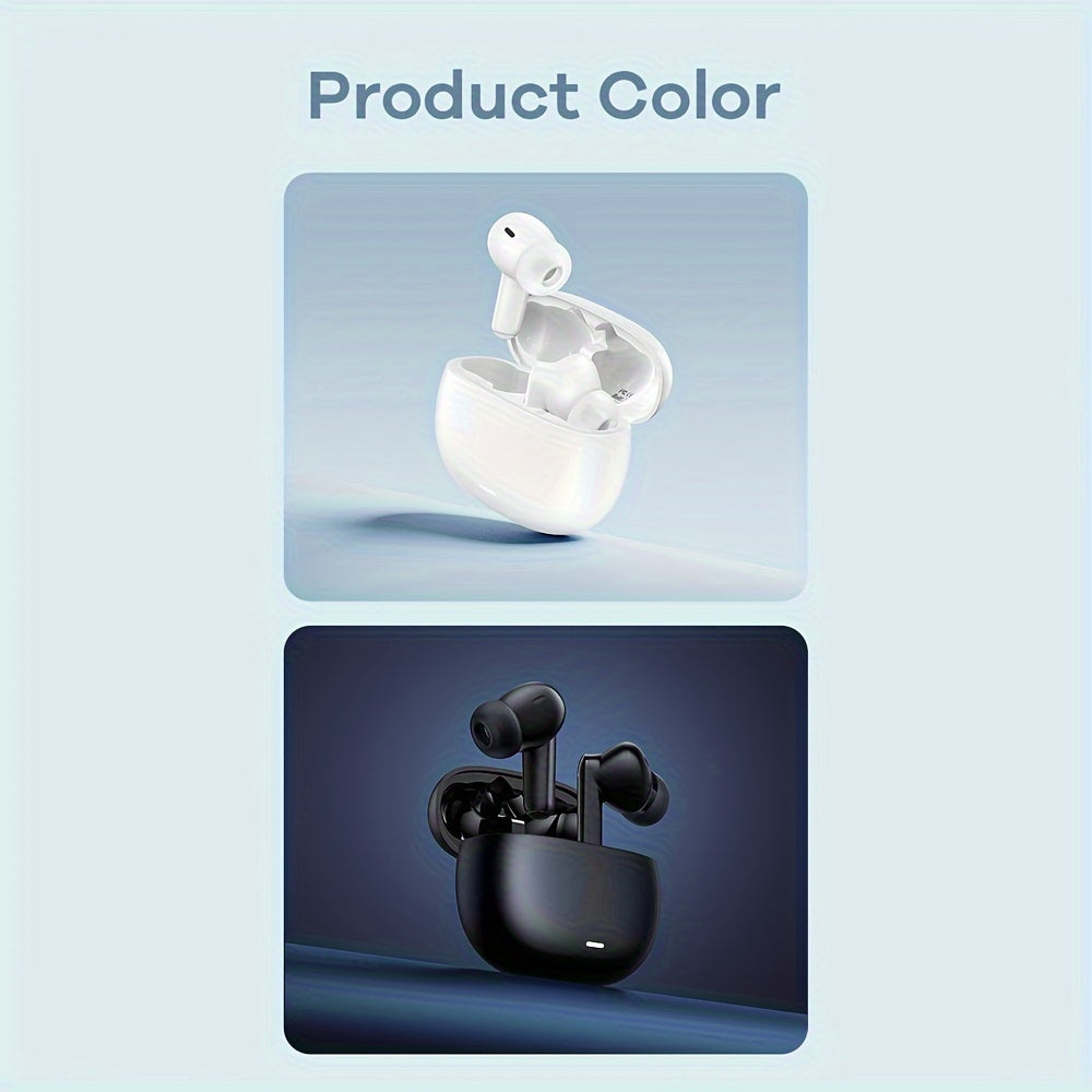 [30H Playback Wireless Earbuds] Wireless Earbuds Active Noise Cancelling Earphones, Wireless 5.2 With Microphone Charging Case, 30 Hours Playback Time, In Ear High Fidelity Stereo Earphones Suitable For IPhone Airpod Pro/Andr