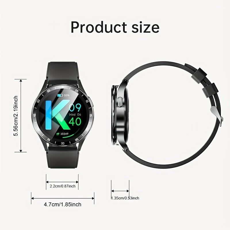 Newest Smart Watch With Earbuds, TWS Earphones Music Or Wireless Call, 1.39" HD Display, Multi Sports Modes, Rich Dials, Weather Forecast, Sports Pedometer Watch, For Android IOS