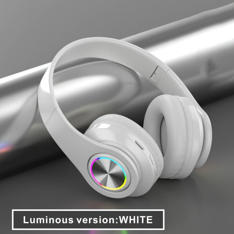New wireless earphones with upright body sound reduction/long battery life/electronic sports gaming earphones/foldable earphones as gifts, popular wireless earphones, head mounted wireless earphones.