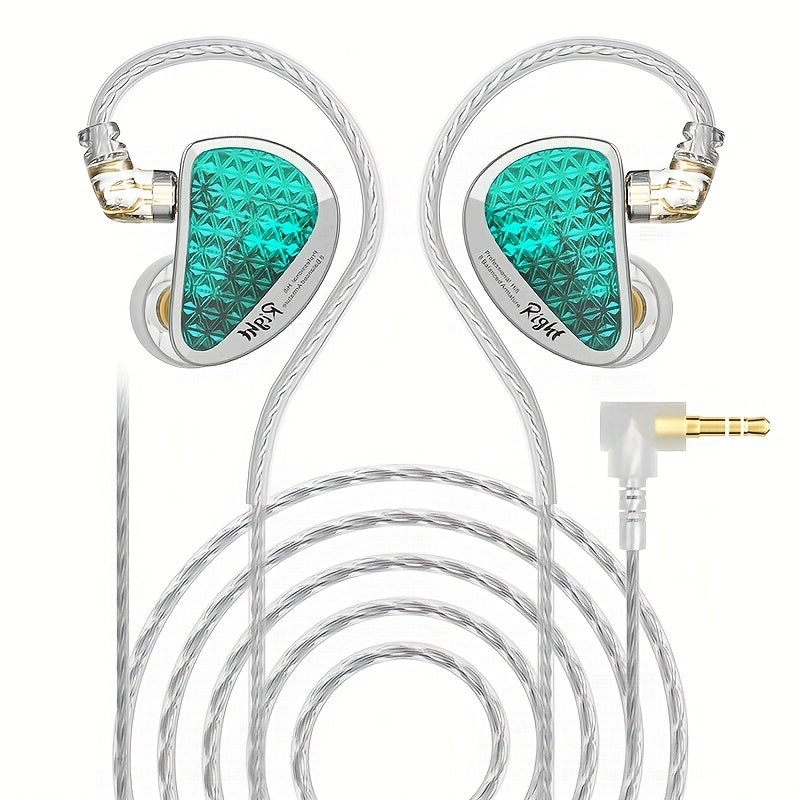 KZ AS16 Pro Earphones - 8 Armature Drivers for HIFI Clarity - Premium Noise Cancelling - Sport-Ready Earbuds for Active Lifestyles