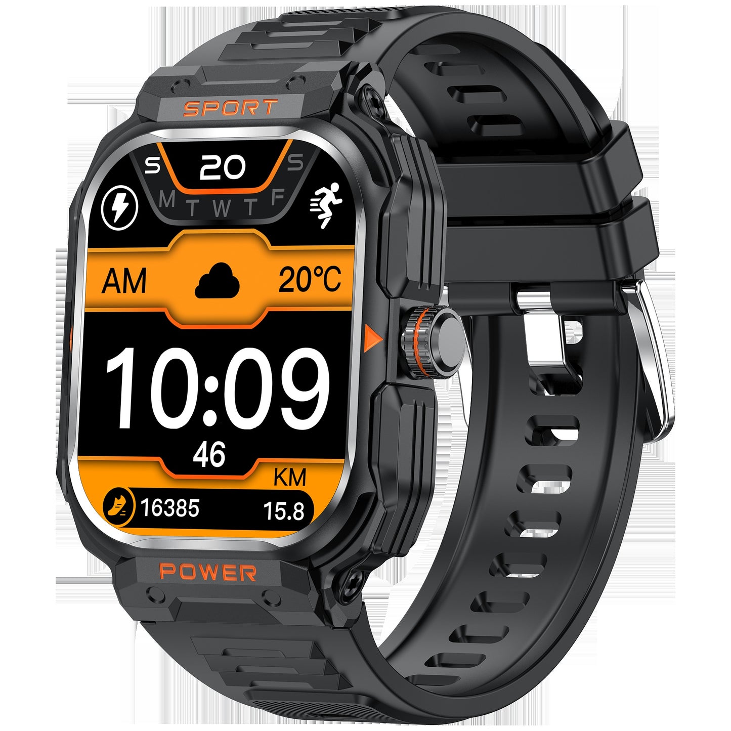 TWS Sports Smartwatch Watch And Earphones In One, Supports Custom Dials, NFC Unlocking, Local Music Storage, Health Monitoring, Message Notifications, Sleep Tracking