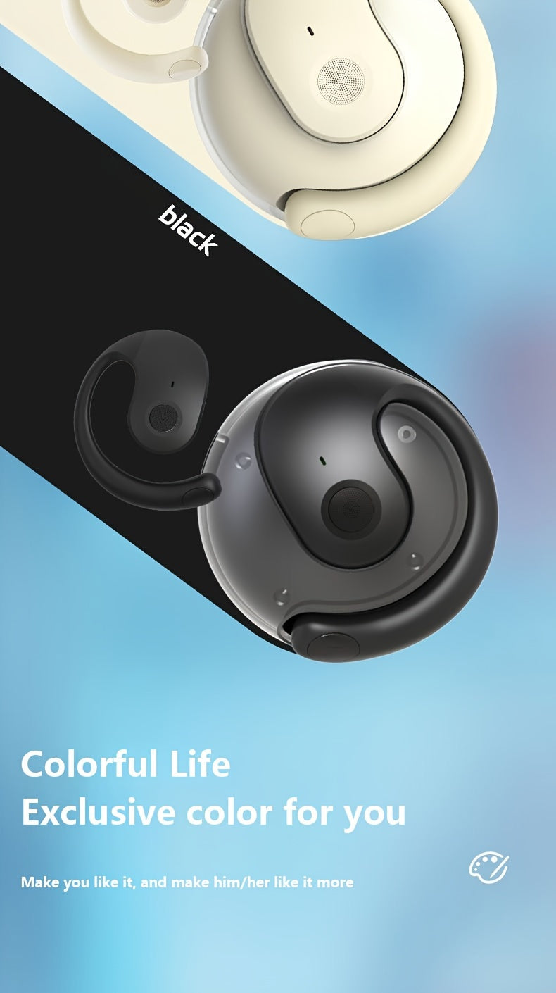 Sports Wireless Earphones With Ear Hanging High Sound Quality, Cute Running And Fitness Specific IOS/Android Universal