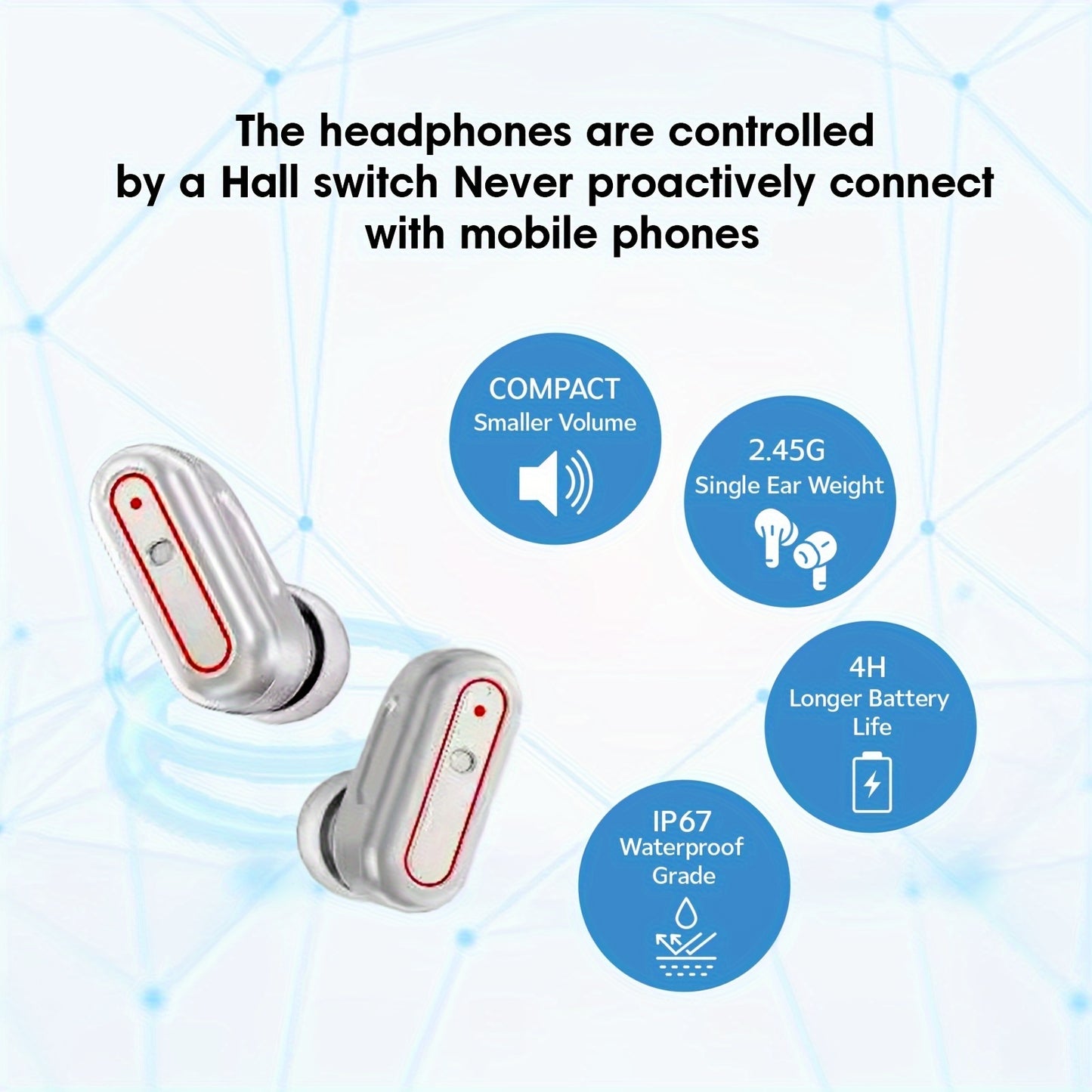 Newest Smart Watch With Earbuds, TWS Earphones Music Or Wireless Call, 1.39" HD Display, Multi Sports Modes, Rich Dials, Weather Forecast, Sports Pedometer Watch, For Android IOS