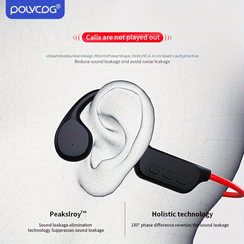 Bone Conduction Wireless Sports Earphones Waterproof Swimming Outdoor Running Exercise Unimpeded Large Capacity 10 Hours High Endurance The First Choice For Sports Enthusiasts