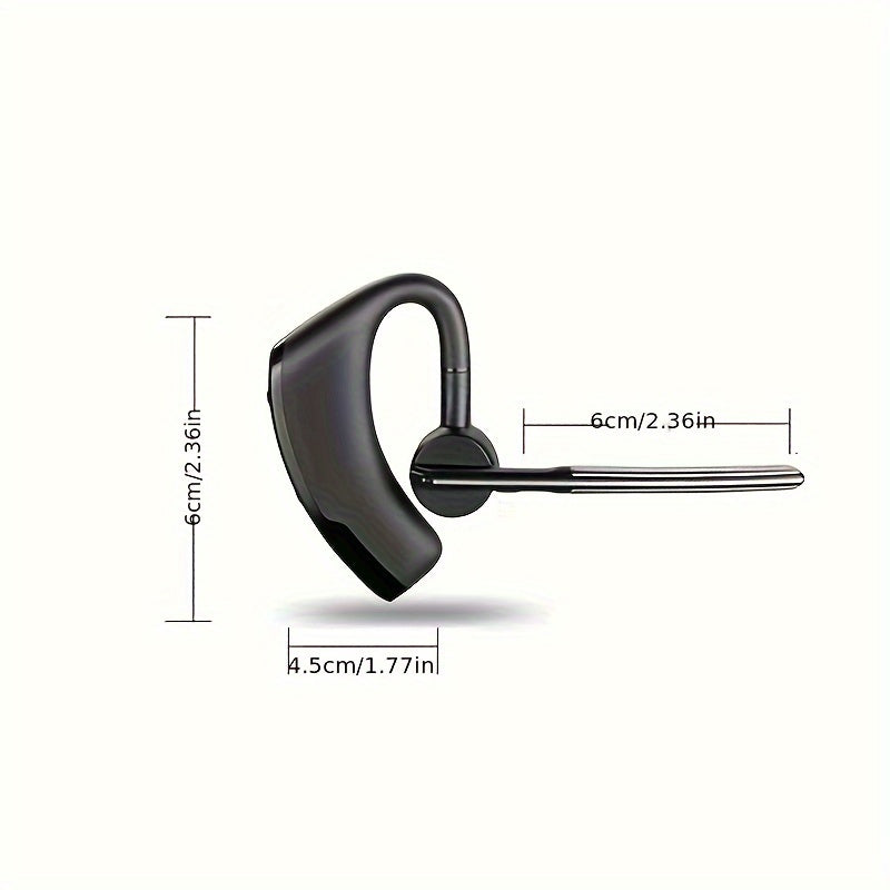 Ear Mounted Business Earphones With Voice Control And Number Reporting Wireless BT Earphones Specializing In Unilateral Business Sports