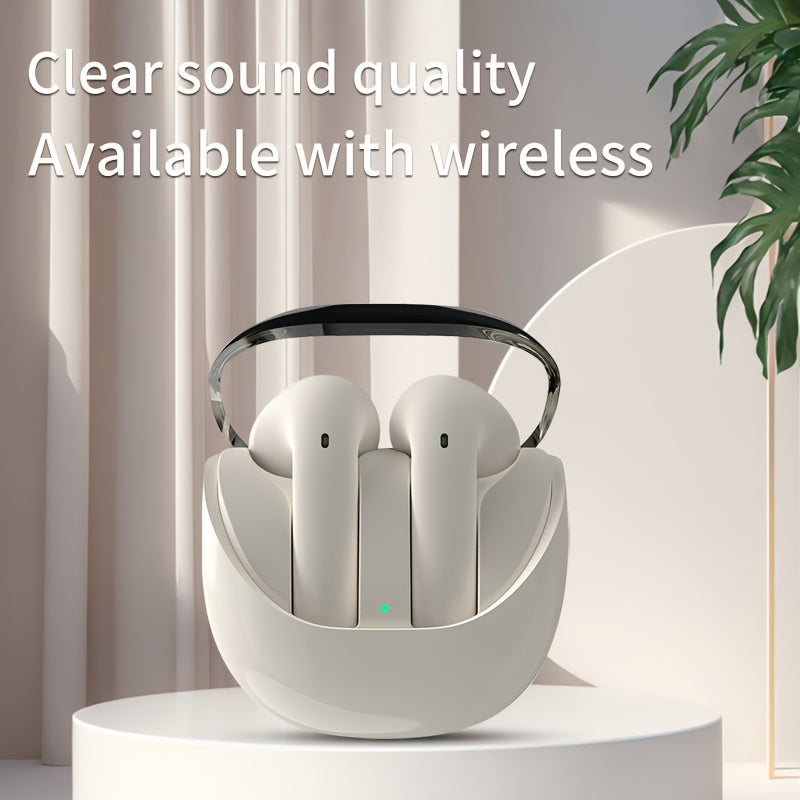 Wireless Earphones - Long-Lasting Battery Life, Painless Wearing, Ideal for Long-Distance Running and Sports, Waterproof, Sweatproof, Compatible with iPhone 15, 14, 13, 12, 11 Series, Perfect Gift Idea