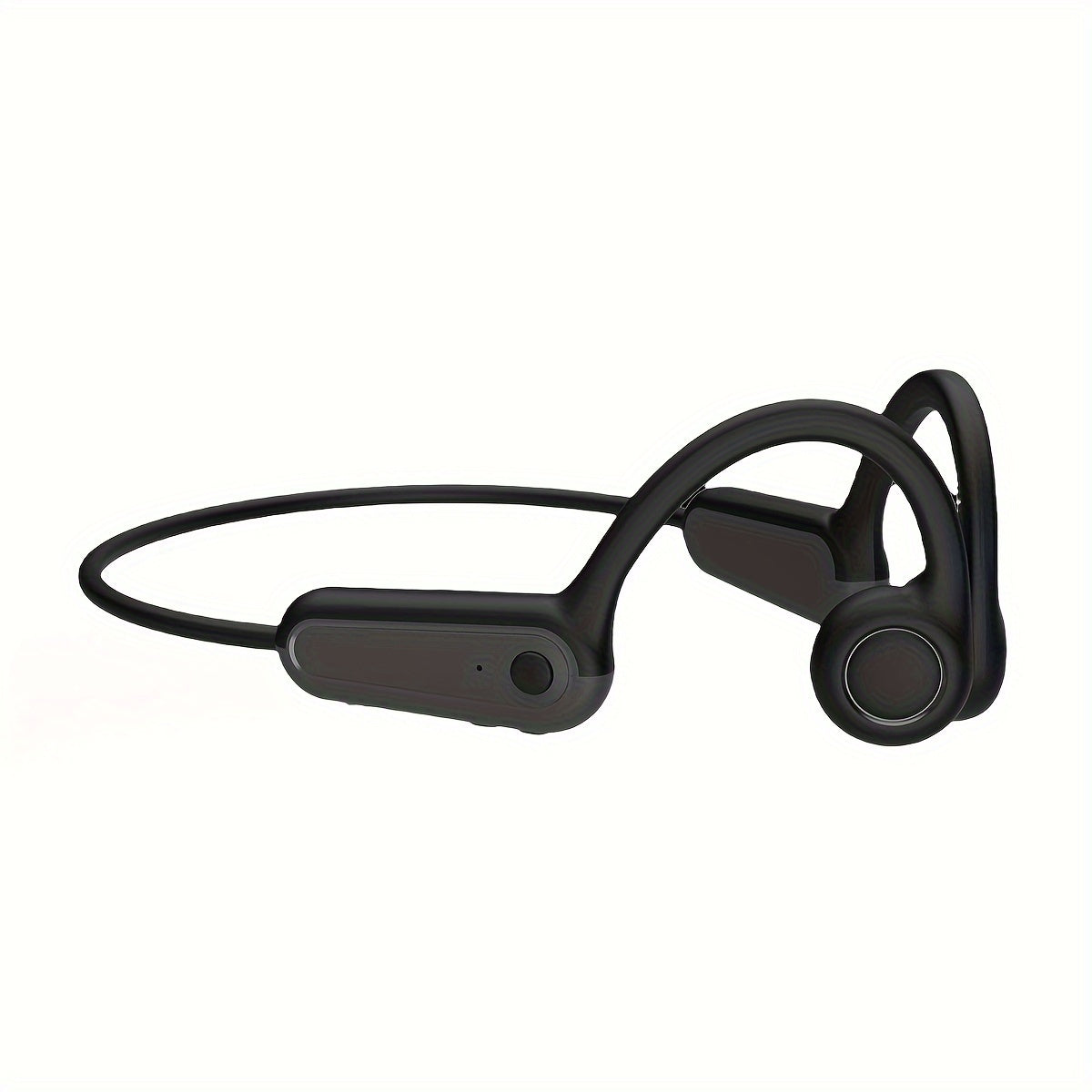 Long Battery Life True Wireless Bone Conduction Earphones 2024 - Open-Ear Design with Built-in Mic, Ideal for Running, Cycling & Driving