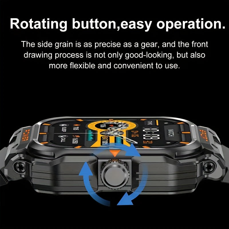 TWS Sports Smartwatch Watch And Earphones In One, Supports Custom Dials, NFC Unlocking, Local Music Storage, Health Monitoring, Message Notifications, Sleep Tracking