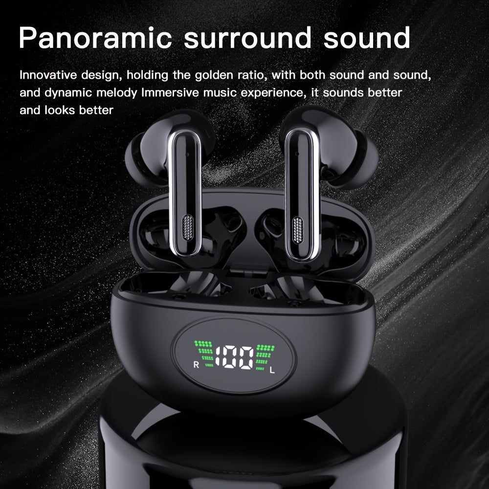 Newly Upgraded Sports Earphones, In Ear Sports Earphones, 2024 New Wireless Earphones With Chinese And English Modes, Built-in Microphone, Sound Quality Switching, Compatible With Apple, Huawei, Samsung, VIVO, Xiaomi, OPPO, E