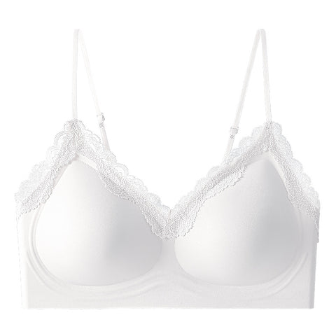 U Jia Ping for Lace Underwear Women's Small Chest Gathering Anti-sagging Beauty Vest-style Traceless Underwear