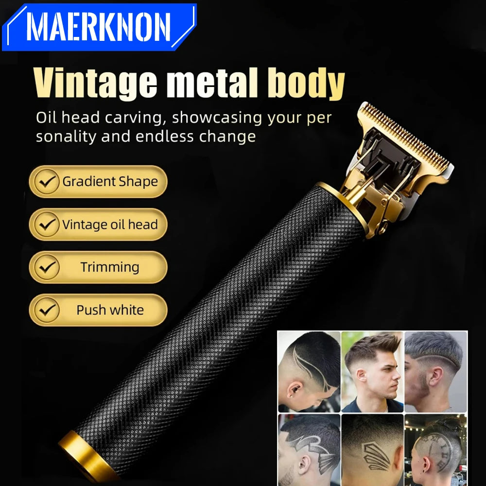 Electric Hair Cutting Machine Rechargeable Barber Hair Trimmer For Men Electric Professional Beard Hair Clipper Shaving Machine