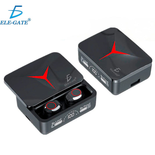 For Bluetooth 5.3 Digital Display Earphones & Headphones with Charging Base Wired Music