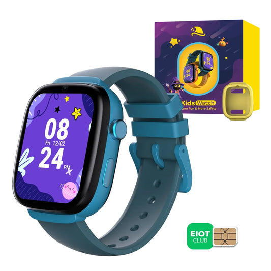 4G Kids Smart Watch GPS Two Way Call Video SOS Child Gift Parental Controls Waterproof Birthday Gift for Boys and Girls - Wear444