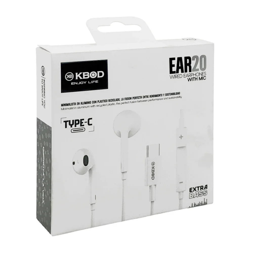 [GDL] 1pc Wired earphones / headphones type earphones, with type c input and microphone, variety of functions / enjoy