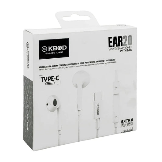 [GDL] 1pc Wired earphones / headphones type earphones, with type c input and microphone, variety of functions / enjoy