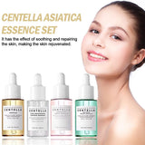 30ml*4 Centella Asiatica Essence Set Calming Moisturizing Brightening Face Serum Brightening Capsule Ampoule Daily Skin Care