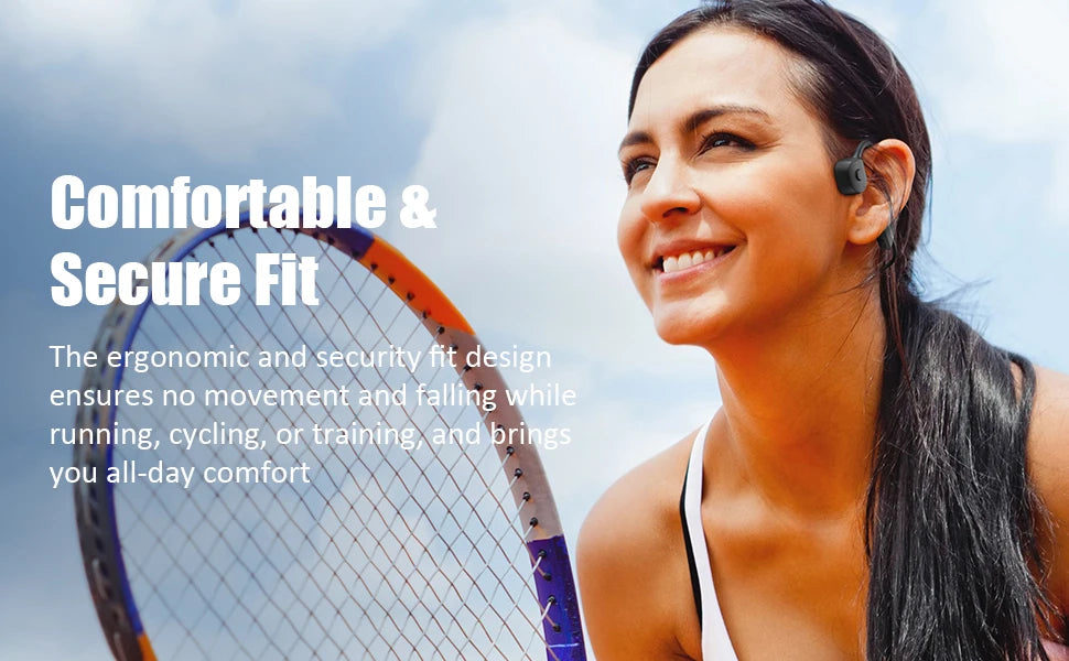 2025 Latest Take Care of Hearing IPX-5 V5.2 PC 8 Hour Wireless AI Earphones  Headphones Headset for Outdoor  Sports