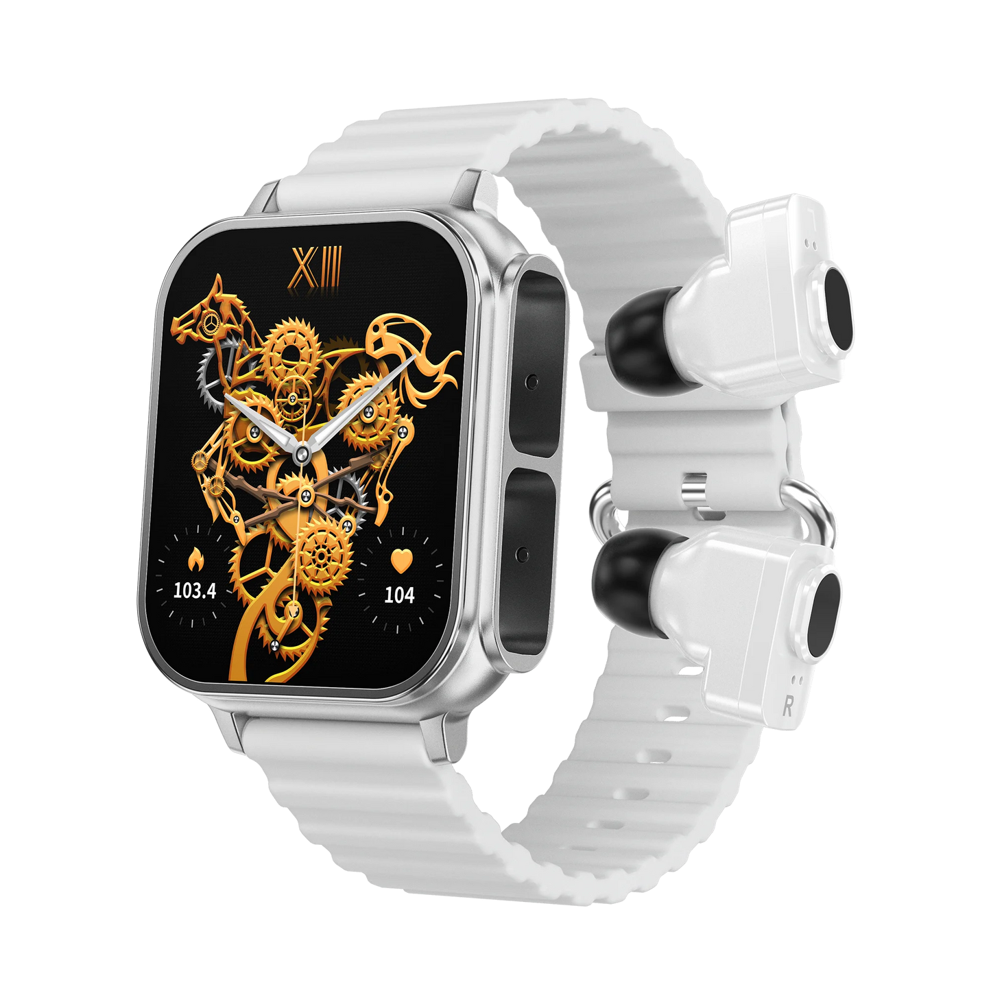 2024 Newly 2 in 1 In-Ear Wireless Earbuds Fashion Bracelet With Earphones Headphones N22 Ultra Smart Watches