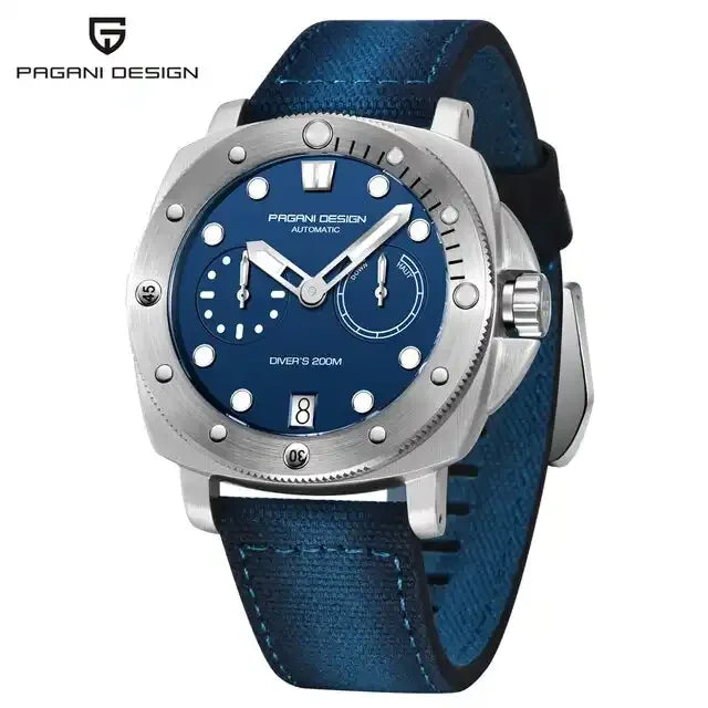 PAGANI DESIGN 1767 Fashion 2023 New Business Watches 200M Diver Automatic Mechanical Watch  Stainless Steel Sapphire Men Watch