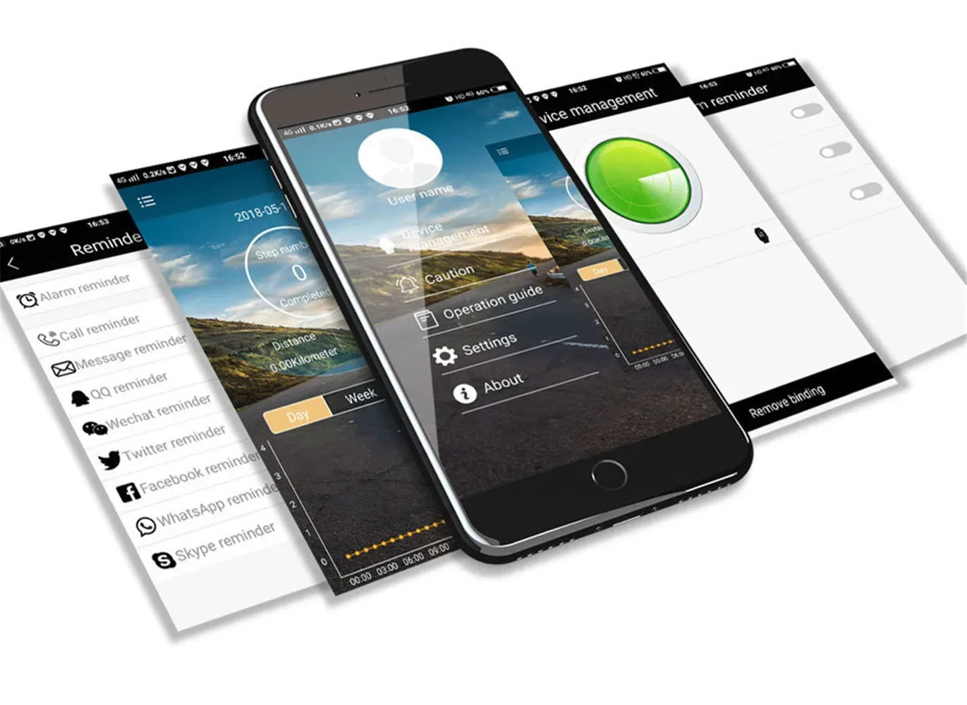 MK28 intelligent sports watch men's mountaineering Bluetooth watch outdoor step counting Bluetooth 4.0. - Wear444